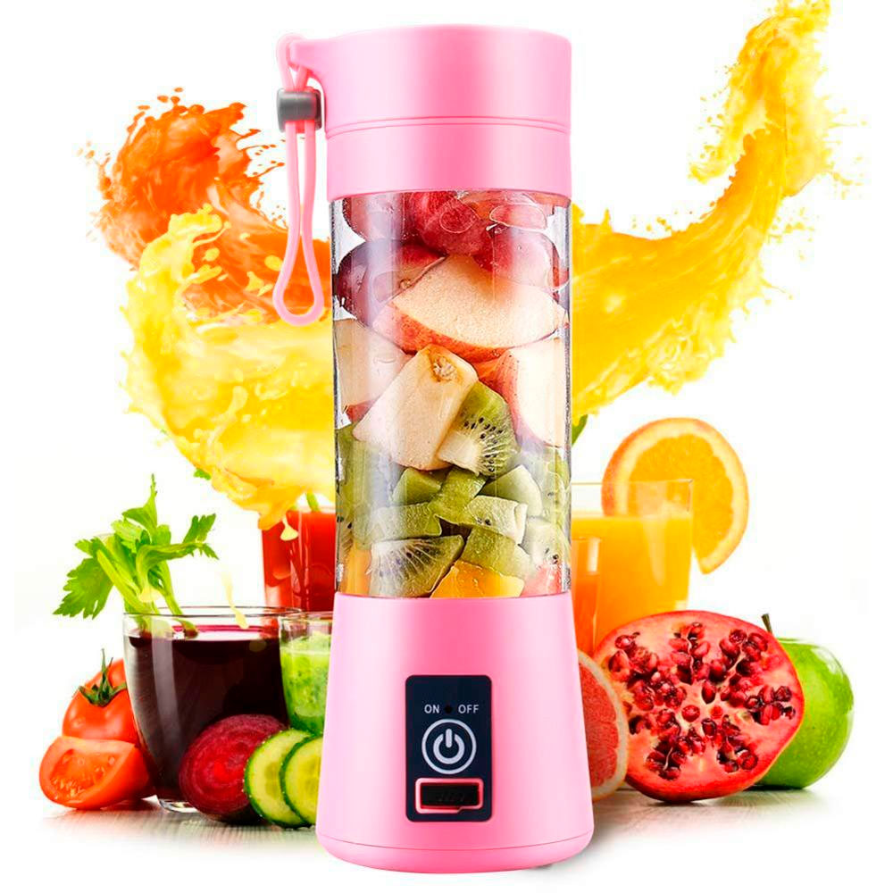 Mini Licuadora Portatil 380ml Recargable