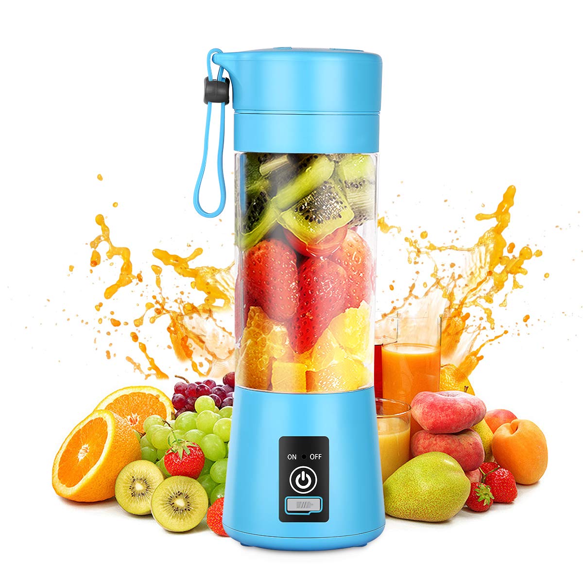 Mini Licuadora Portatil 380ml Recargable