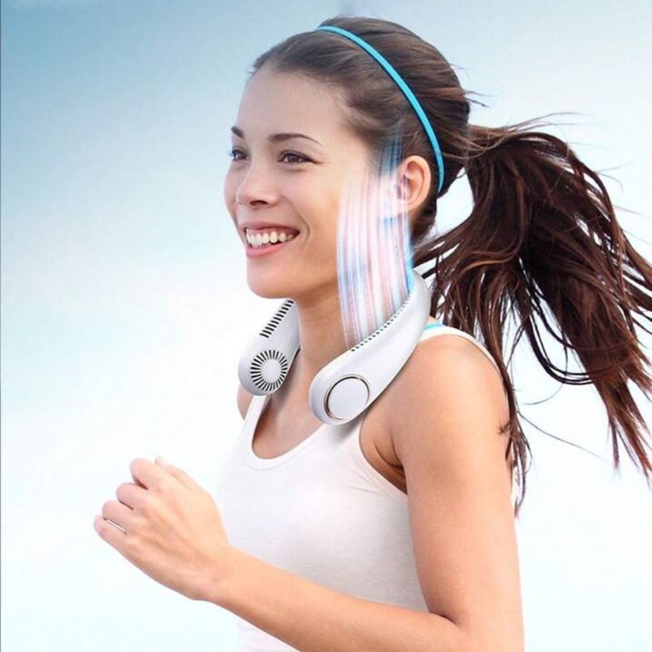 Ventilador de Cuello Pro 360° | Aire Acondicionado Personal Portátil